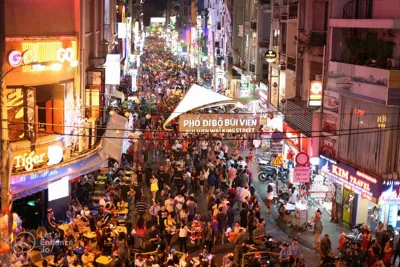 Golden Lunar Hotel - Bui Vien Walking Street, District 1 – Foto 15